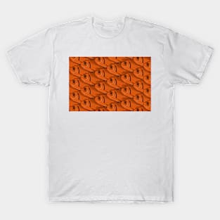 Fish Orange Pattern T-Shirt